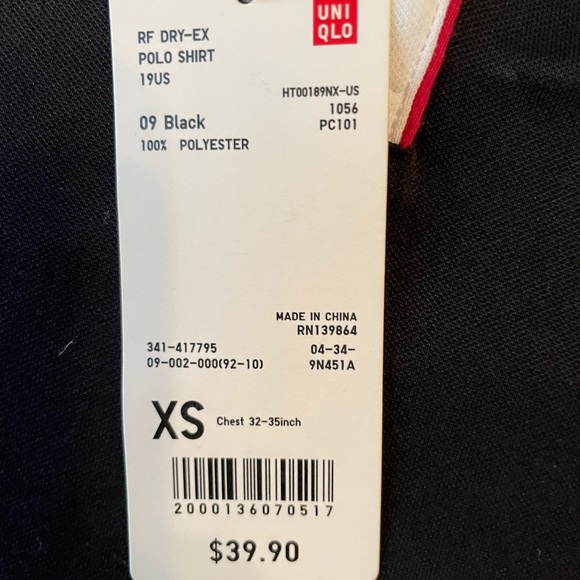 COPY - Uniqlo roger Federer US open shirt - Picture 2 of 4